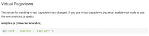 Virtual Pageviews in Universal Analytics